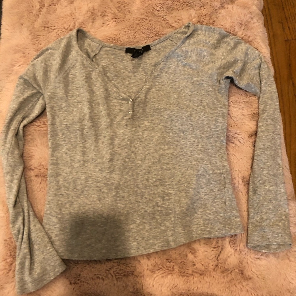 Grey Forever 21 long sleeve